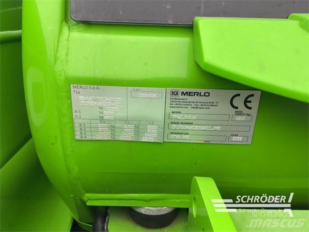 Merlo TF 42.7 - 116 農業用伸縮臂裝載機