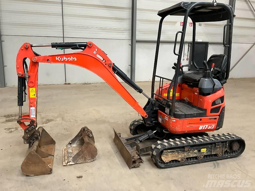 Kubota U 17-3 A 小型挖土機/掘鑿機<7t(小型挖掘機)