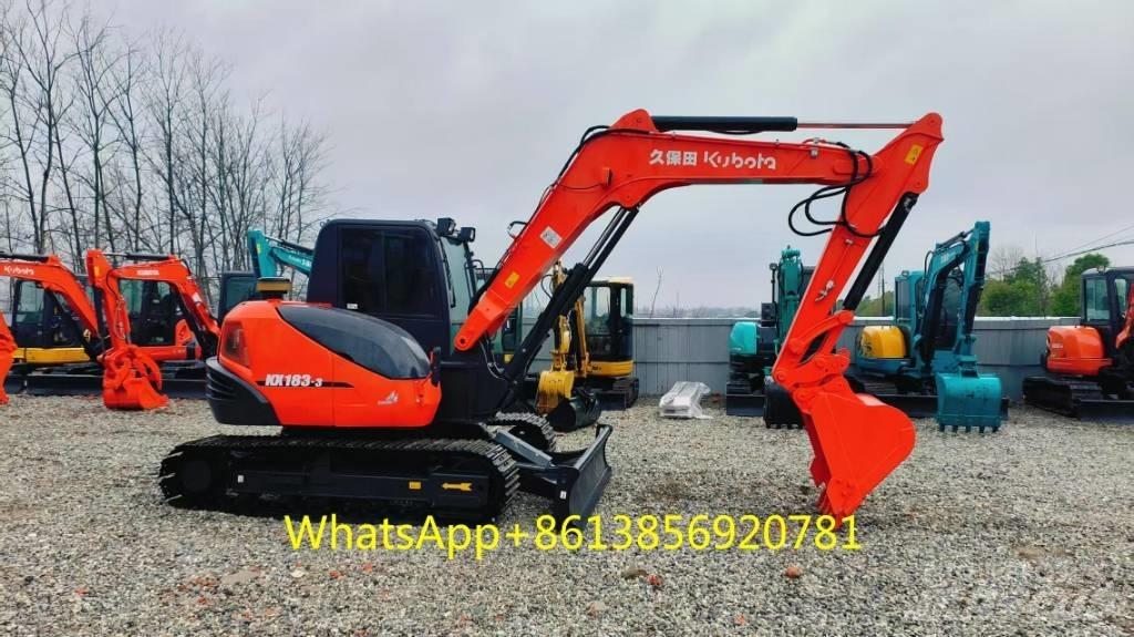 Kubota KX 183 小型挖土機/掘鑿機<7t(小型挖掘機)