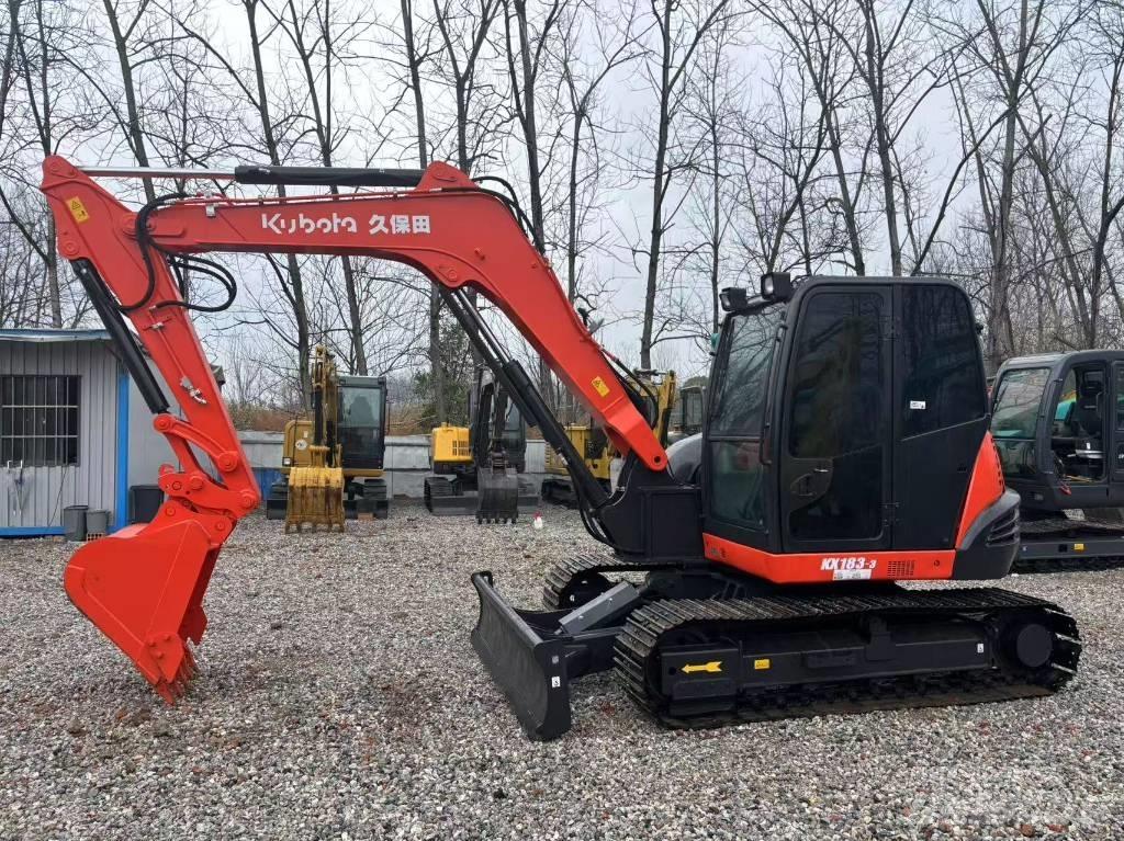 Kubota KX 183 小型挖土機/掘鑿機<7t(小型挖掘機)