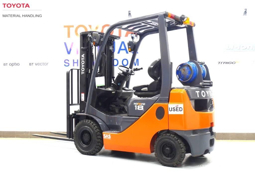 Toyota 02-8FGF18 液化石油氣LPG卡車