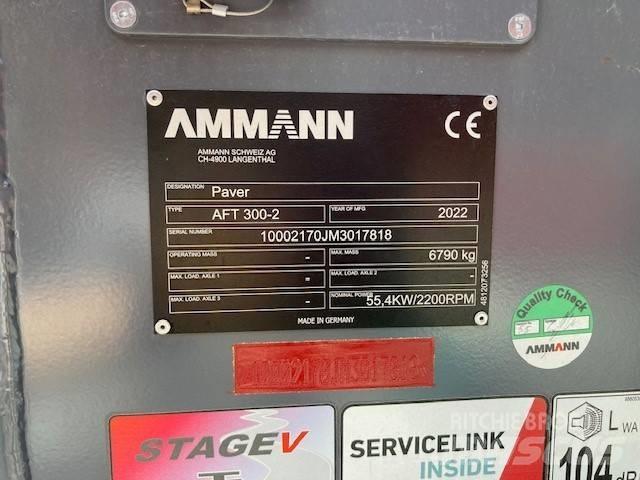 Ammann AFT 300-2 瀝青攤舖機/鋪路機