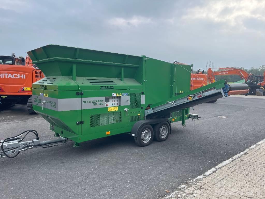 Zemmler MS1600 移動式篩選機