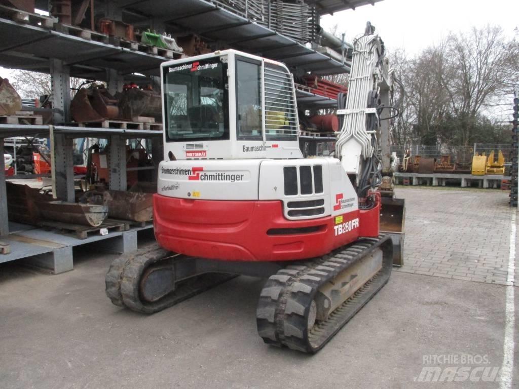 Takeuchi TB 280 FR 中型挖土機/掘鑿機/挖掘機 7t-12t