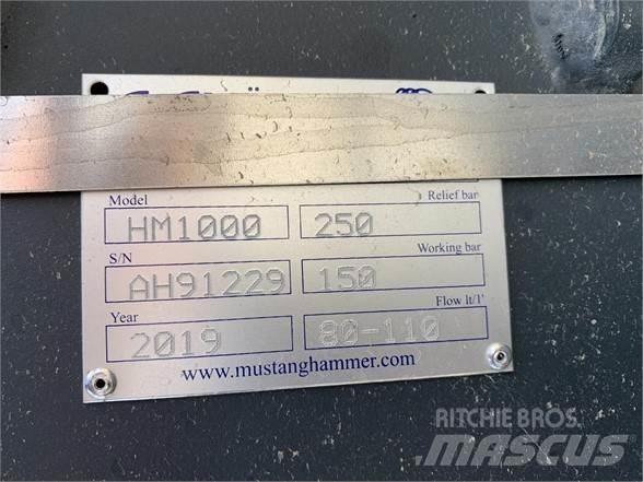 Mustang HM1000 鐵鎚/碎石機