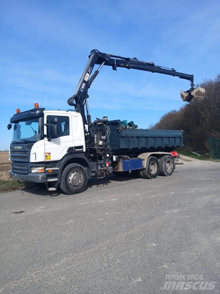 Scania P 400 吊鉤式起重車