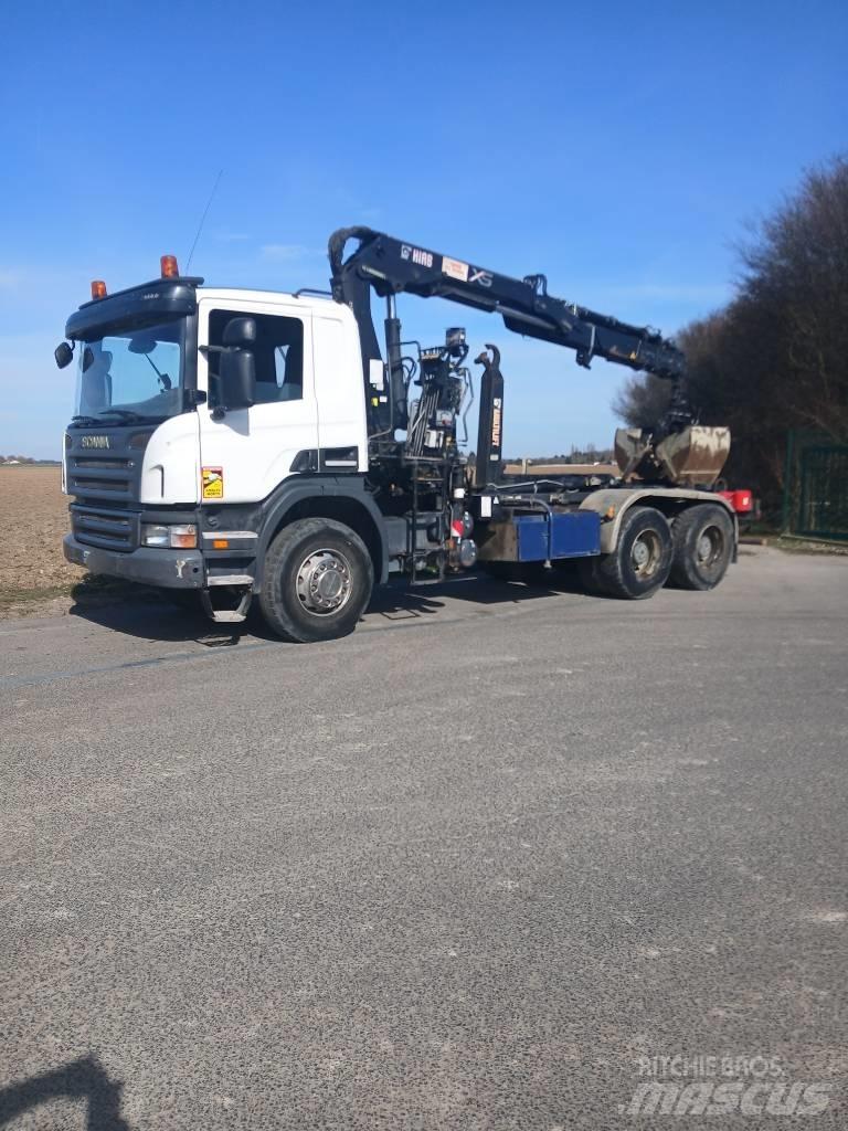 Scania P 400 吊鉤式起重車