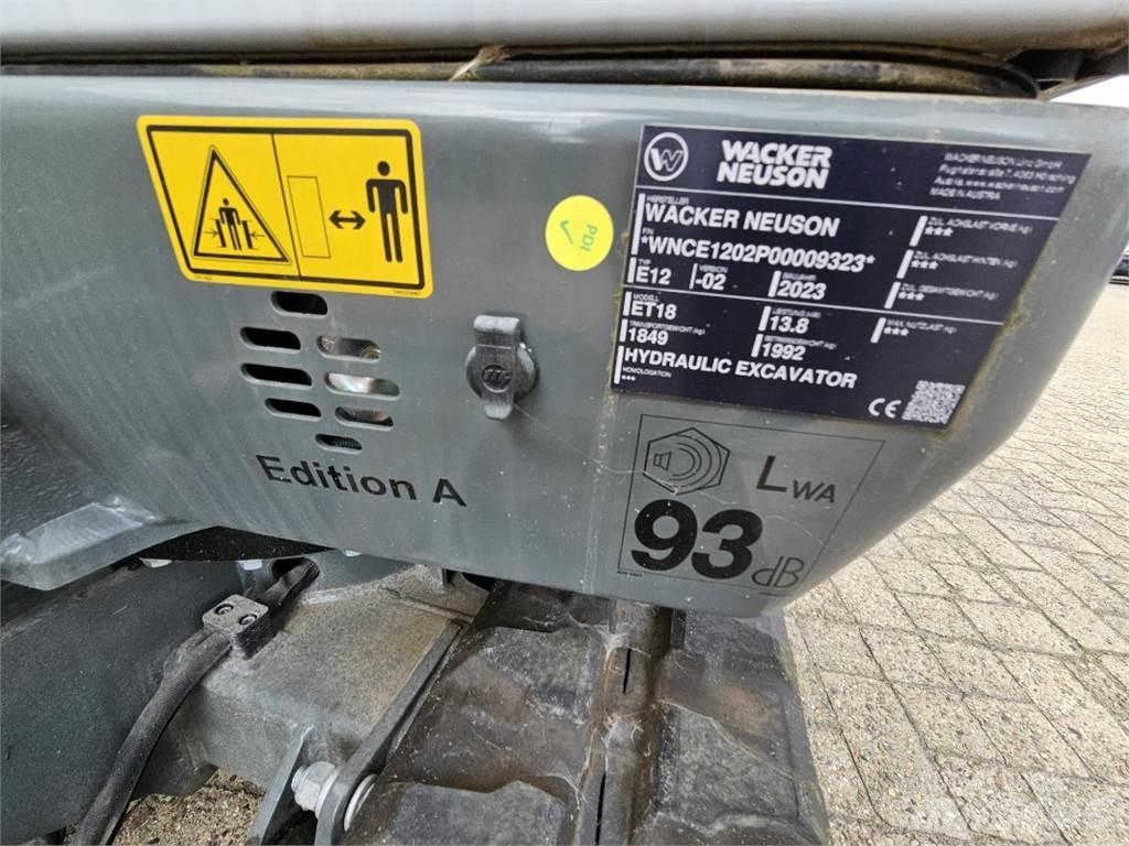 Wacker ET 18 小型挖土機/掘鑿機<7t(小型挖掘機)