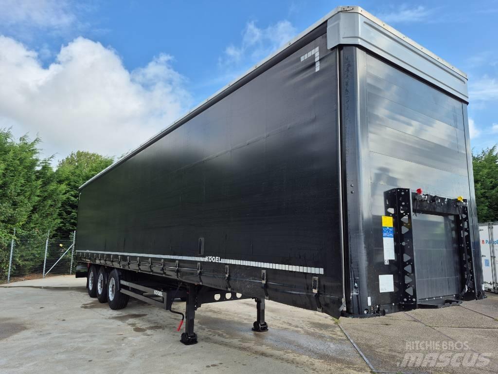 Kögel S 24-1 篷布半拖車