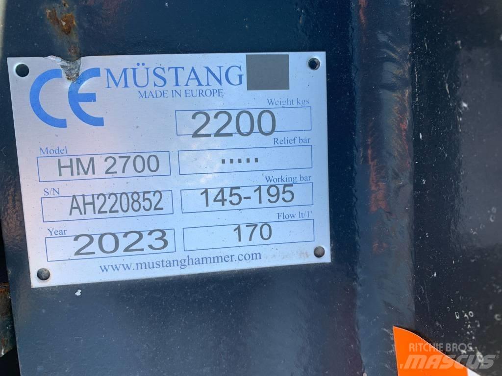 Mustang HM2700 鐵鎚/碎石機