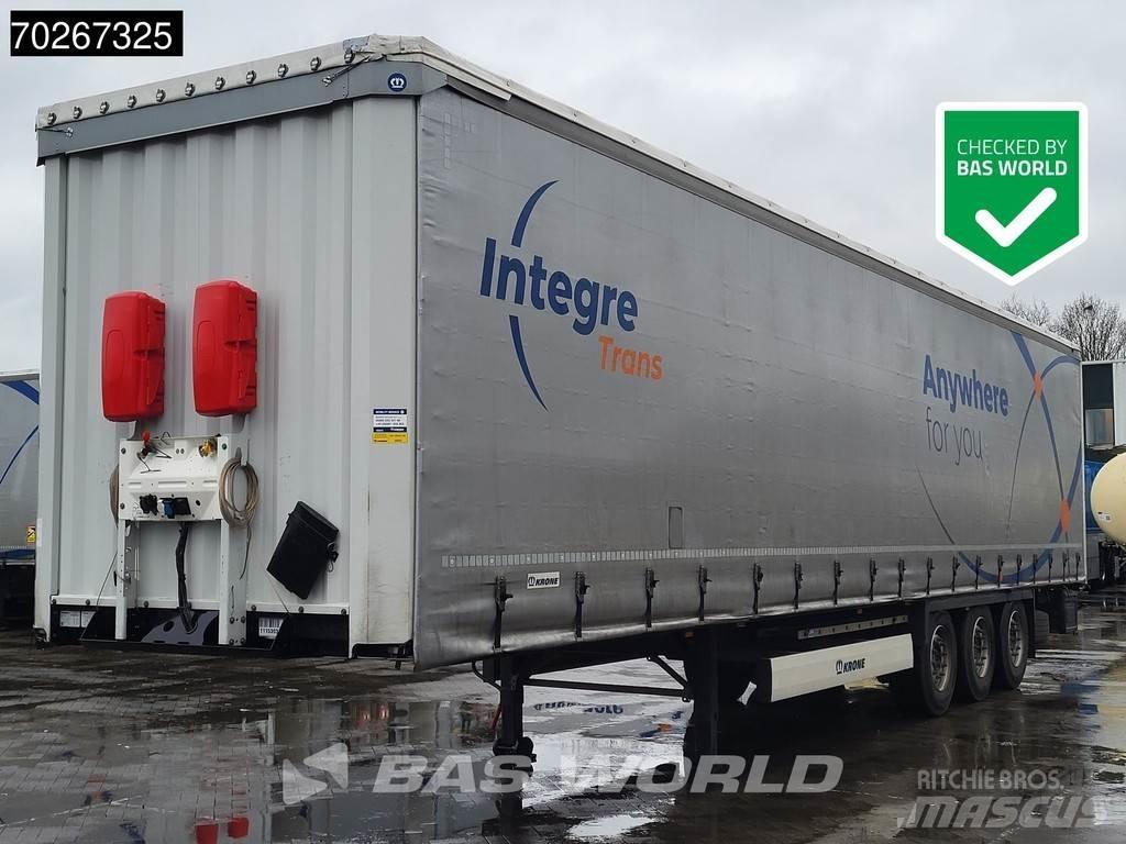 Krone SD 3 axles 篷布半拖車