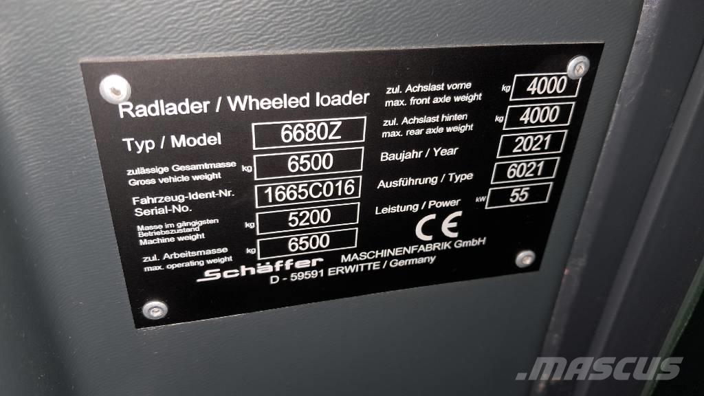 Schäffer 6680 Z 小型裝載機