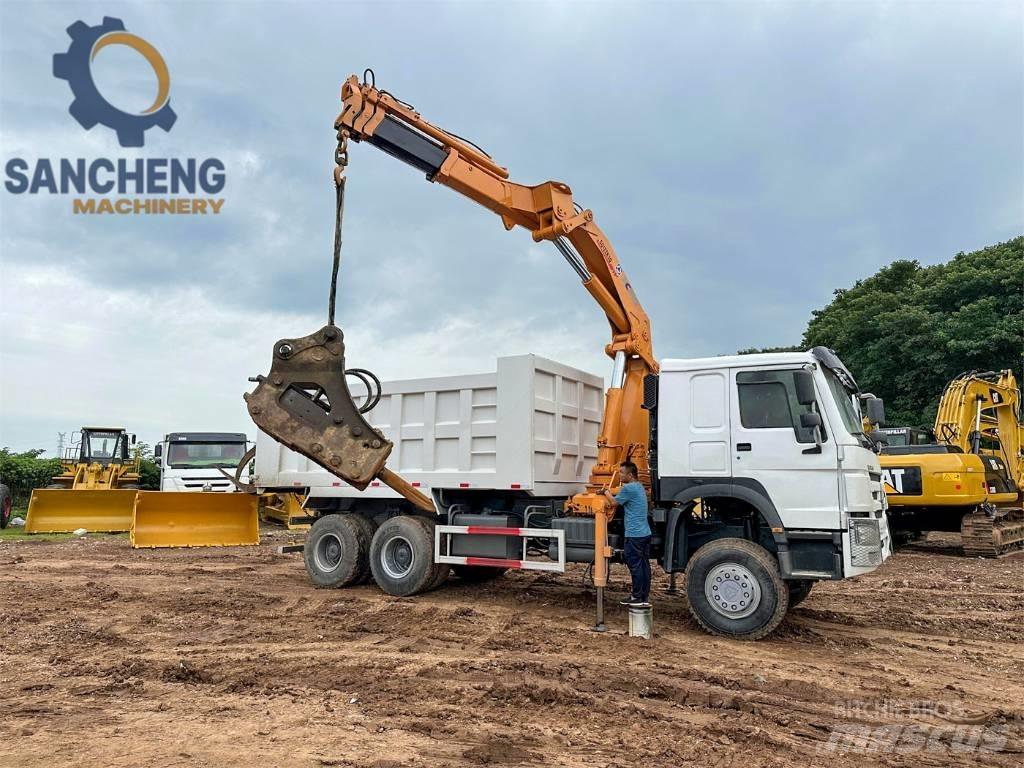 Howo 371 起重機卡車