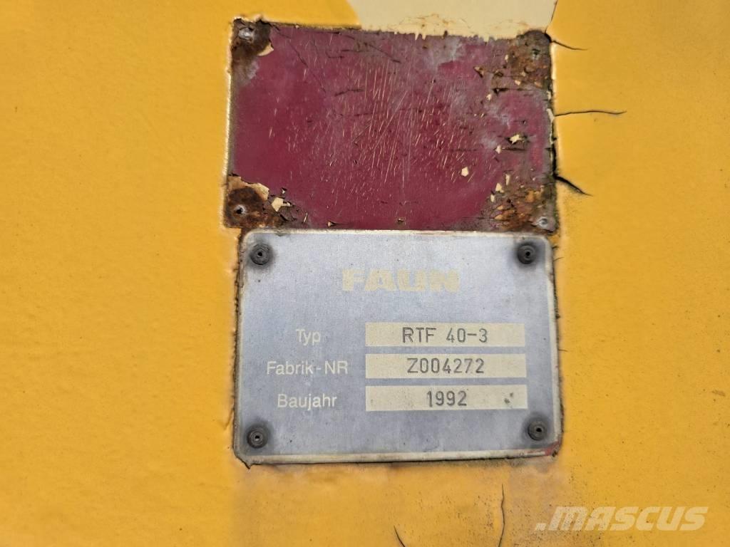 Faun RTF 40-3 全路面起重機/吊車