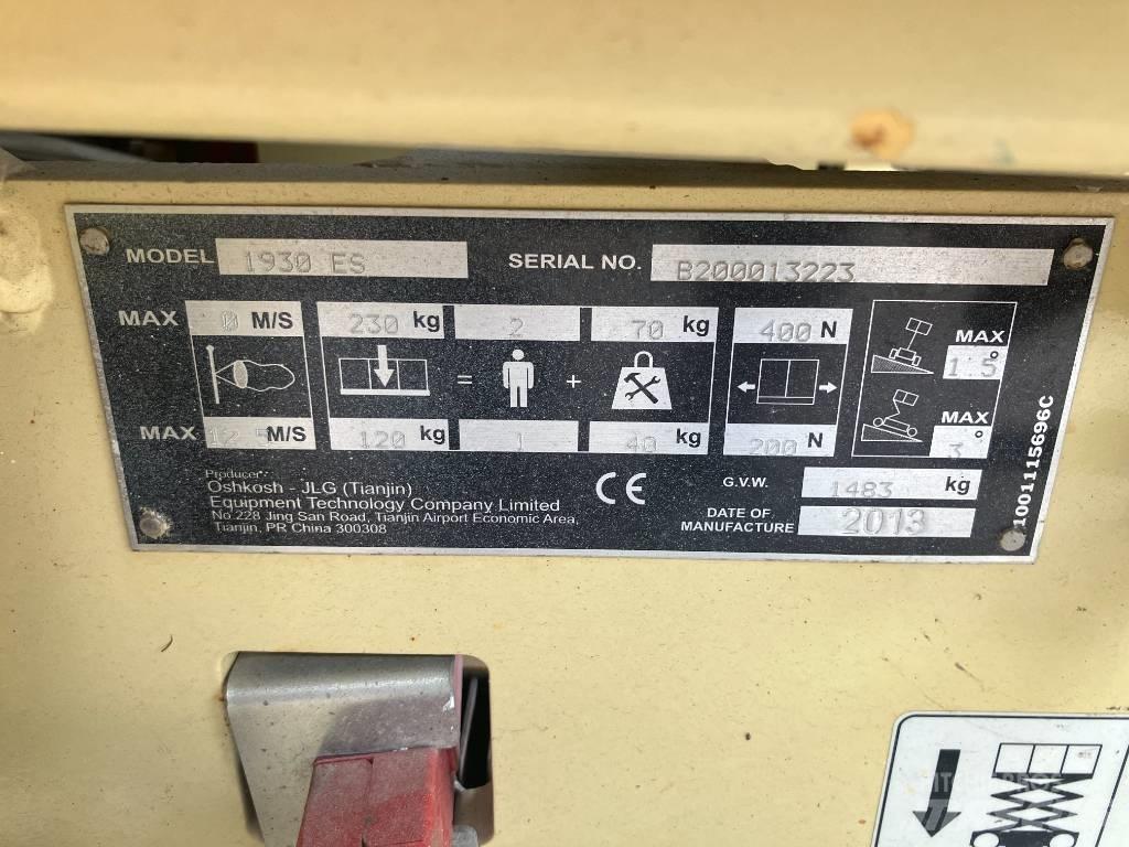 JLG 1930 ES 剪式升降機