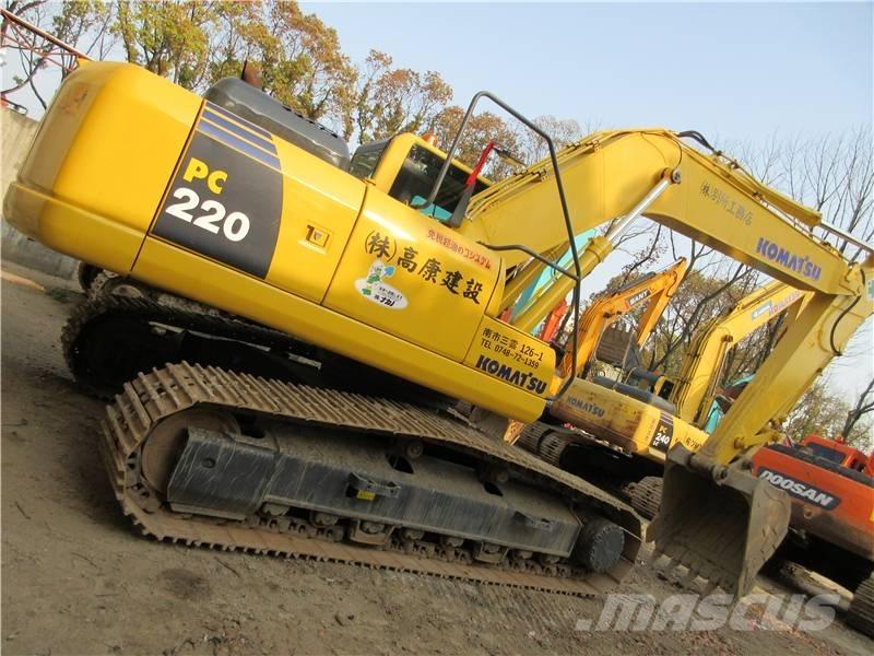 Komatsu PC 220 履帶式 挖土機/掘鑿機/挖掘機