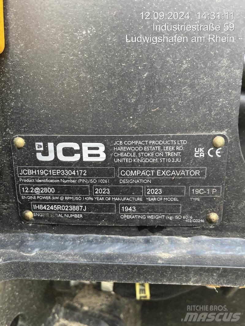 JCB 19C-1 小型挖土機/掘鑿機<7t(小型挖掘機)