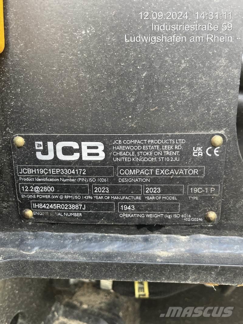 JCB 19C-1 小型挖土機/掘鑿機<7t(小型挖掘機)