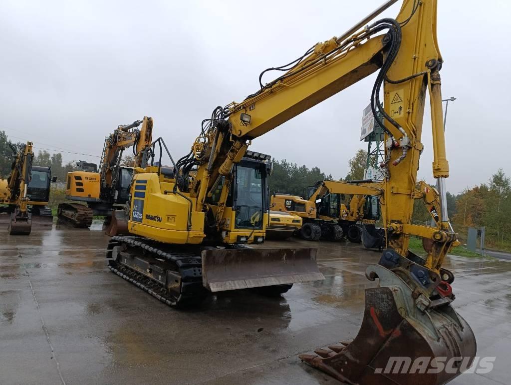 Komatsu PC 138 US-11 履帶式 挖土機/掘鑿機/挖掘機