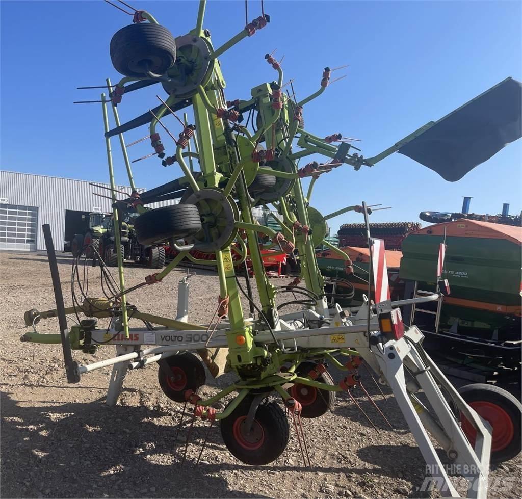 CLAAS Volto 900 T 耙與翻草機