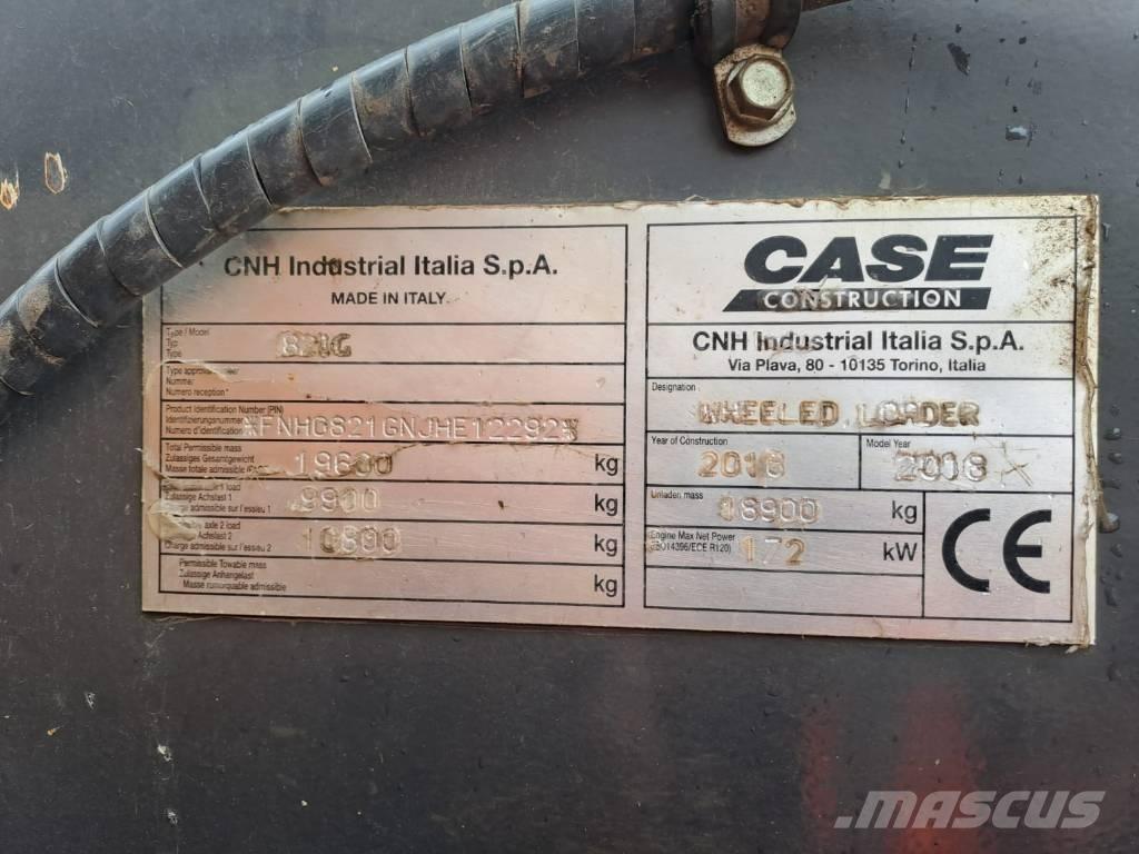 CASE 821g 輪胎式裝載機