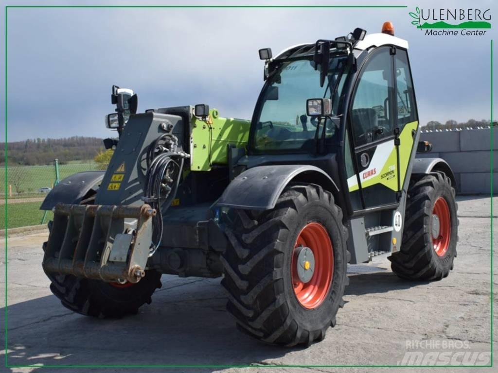 CLAAS SCORPION 756 農業用伸縮臂裝載機