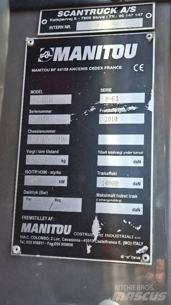 Manitou MHT 10120 伸縮臂操作車