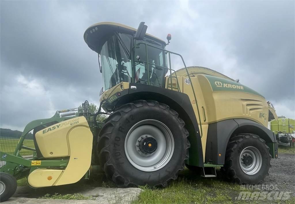 Krone Big X 630 自走式飼料採集機