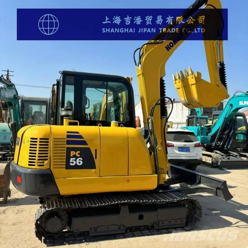 Komatsu PC 56 小型挖土機/掘鑿機<7t(小型挖掘機)