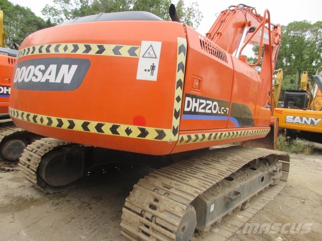 Doosan DH 220 LC-7 履帶式 挖土機/掘鑿機/挖掘機