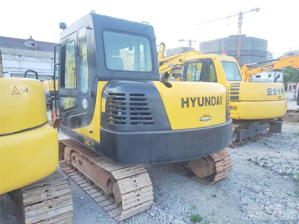 Hyundai R80-7 履帶式 挖土機/掘鑿機/挖掘機