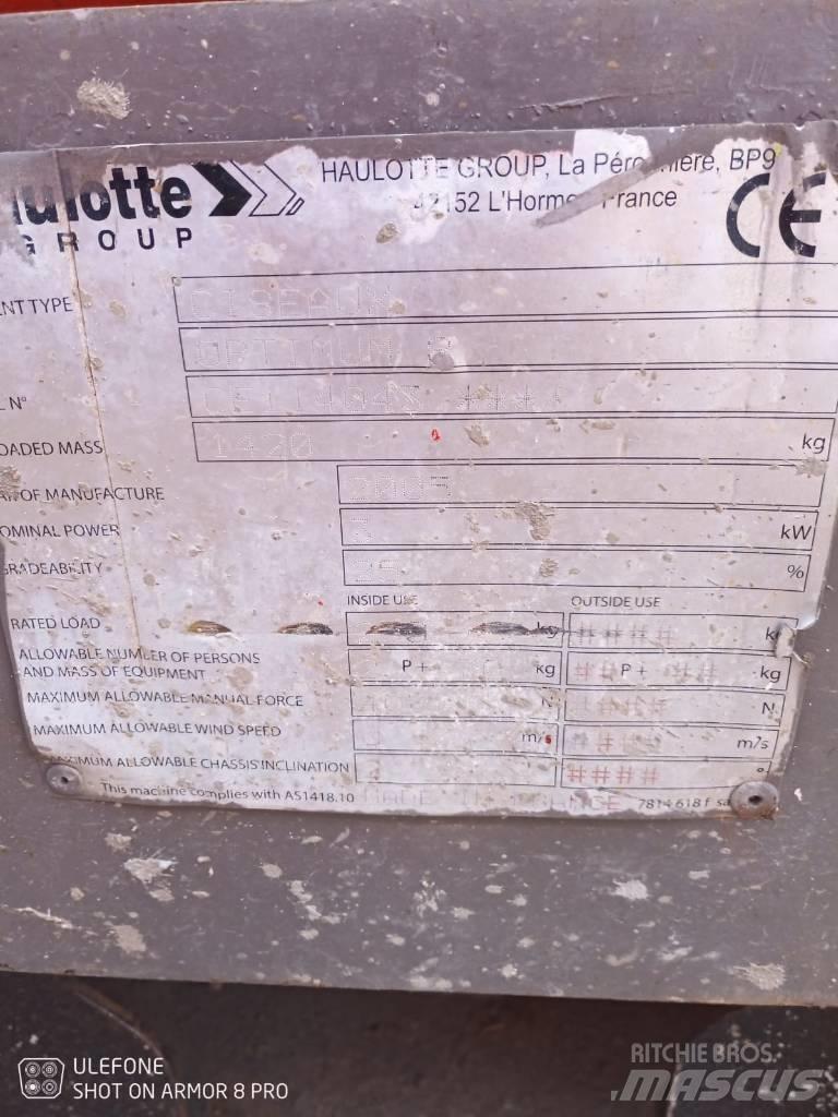 Haulotte Optimum  8 剪式升降機