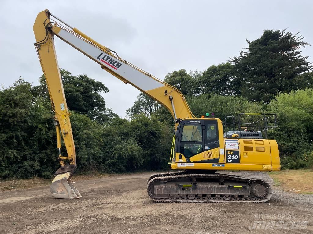 Komatsu PC 210 LC-11 長臂前伸型挖土機/掘鑿機/挖掘機