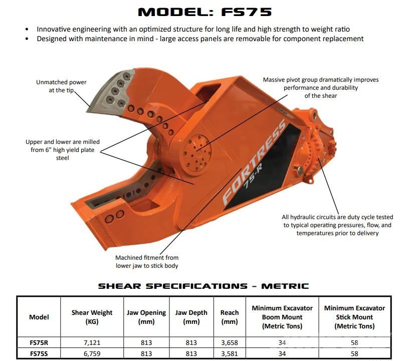  Fortress FS75 工程軋碎機(壓碎機)