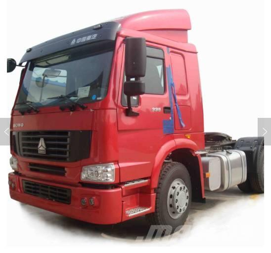 Howo 380 平板式/側卸式拖車