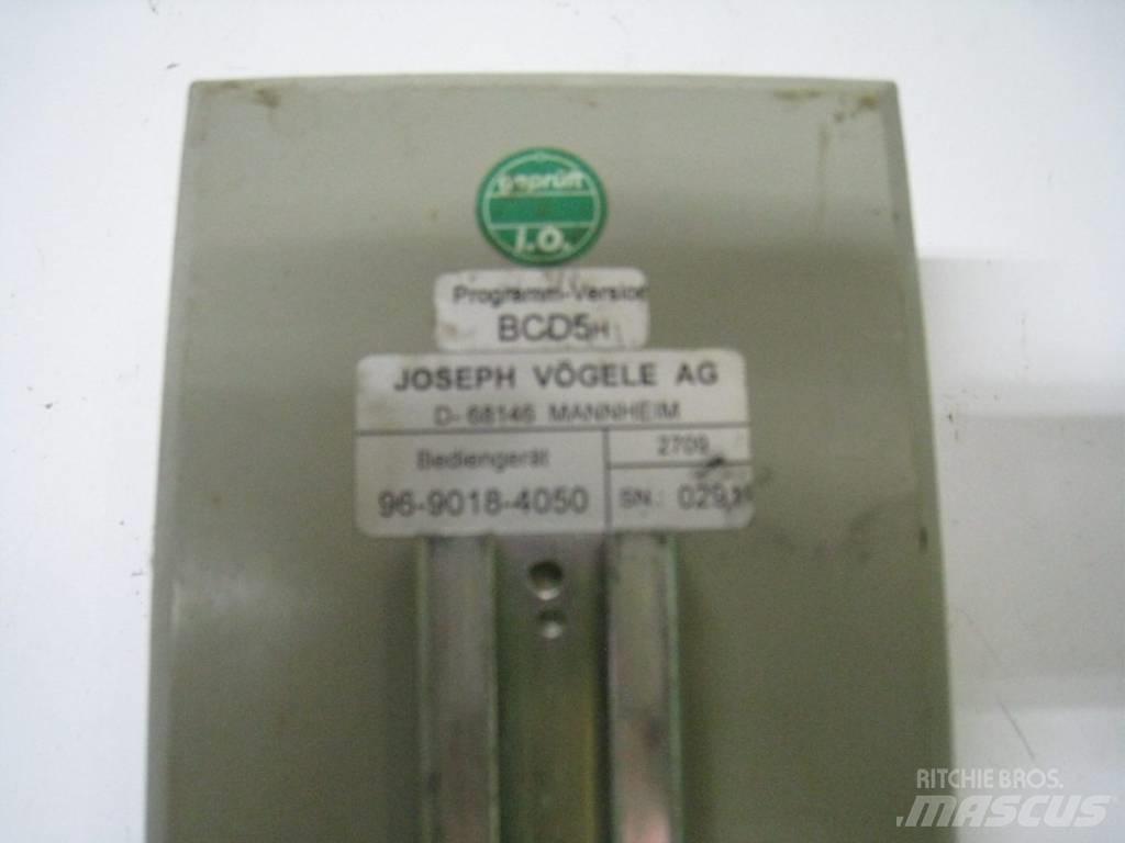 Vögele 1603 電子設備