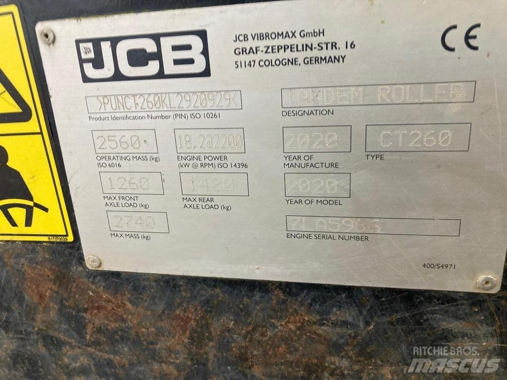 JCB CT 260-120 雙輪滾壓機