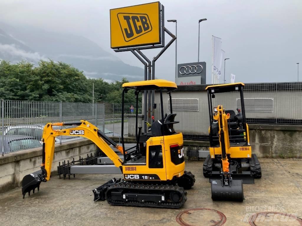 JCB 18 Z 小型挖土機/掘鑿機<7t(小型挖掘機)