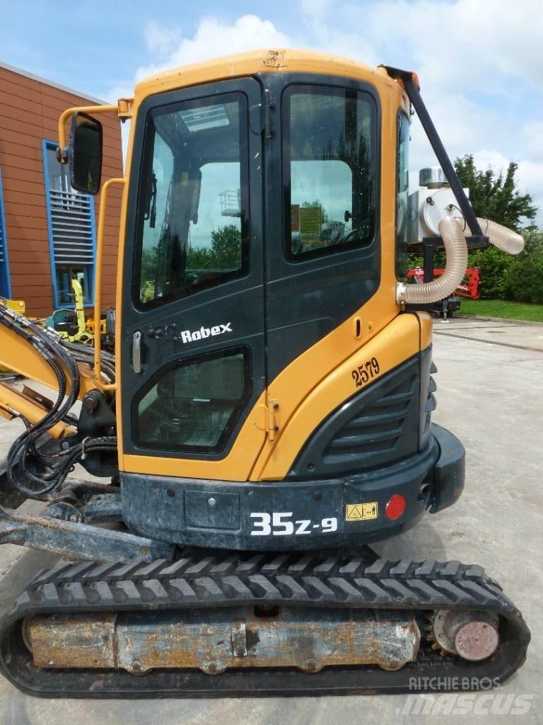 Hyundai R35Z-9 小型挖土機/掘鑿機<7t(小型挖掘機)