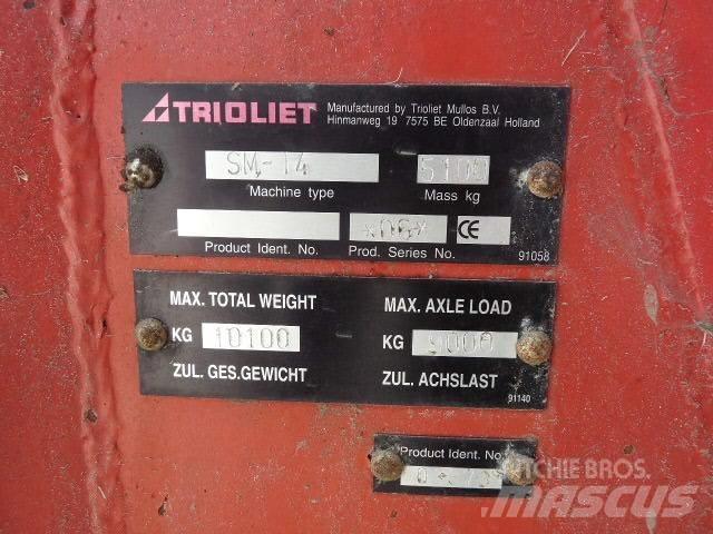 Trioliet SM-14 動物進料機
