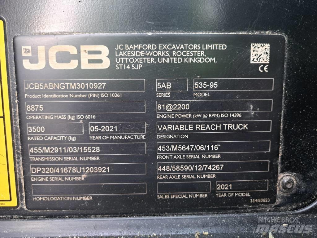 JCB 535-95 伸縮臂操作車