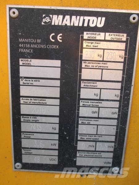 Manitou 170AETJ 曲臂高空作業車
