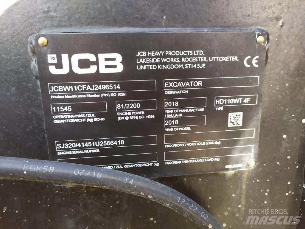 JCB Hydradig 旋轉式挖土機/掘鑿機/挖掘機