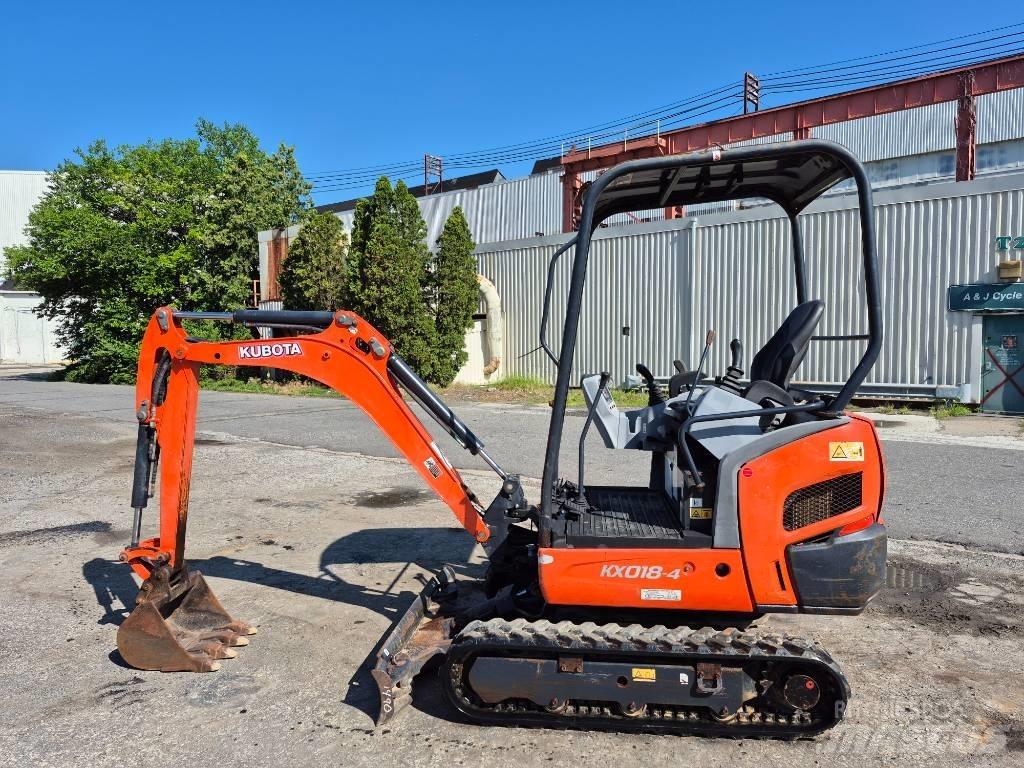Kubota KX 018-4 小型挖土機/掘鑿機<7t(小型挖掘機)