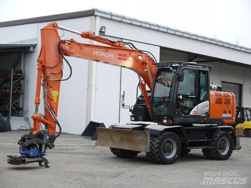 Hitachi ZX 140 W-6 旋轉式挖土機/掘鑿機/挖掘機