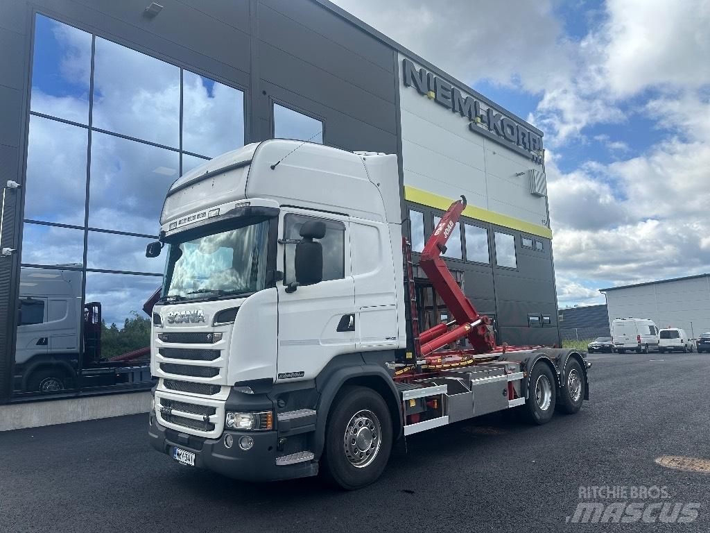 Scania R520 6x2*4 吊鉤式起重車