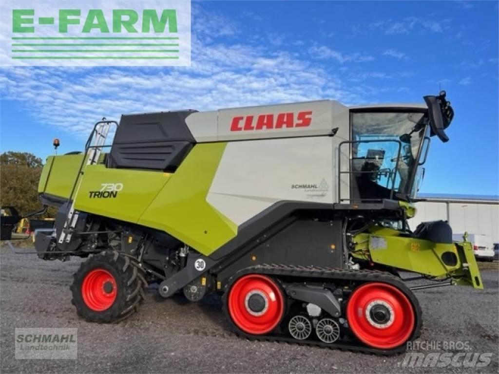 CLAAS trion 730tt 聯合收穫機