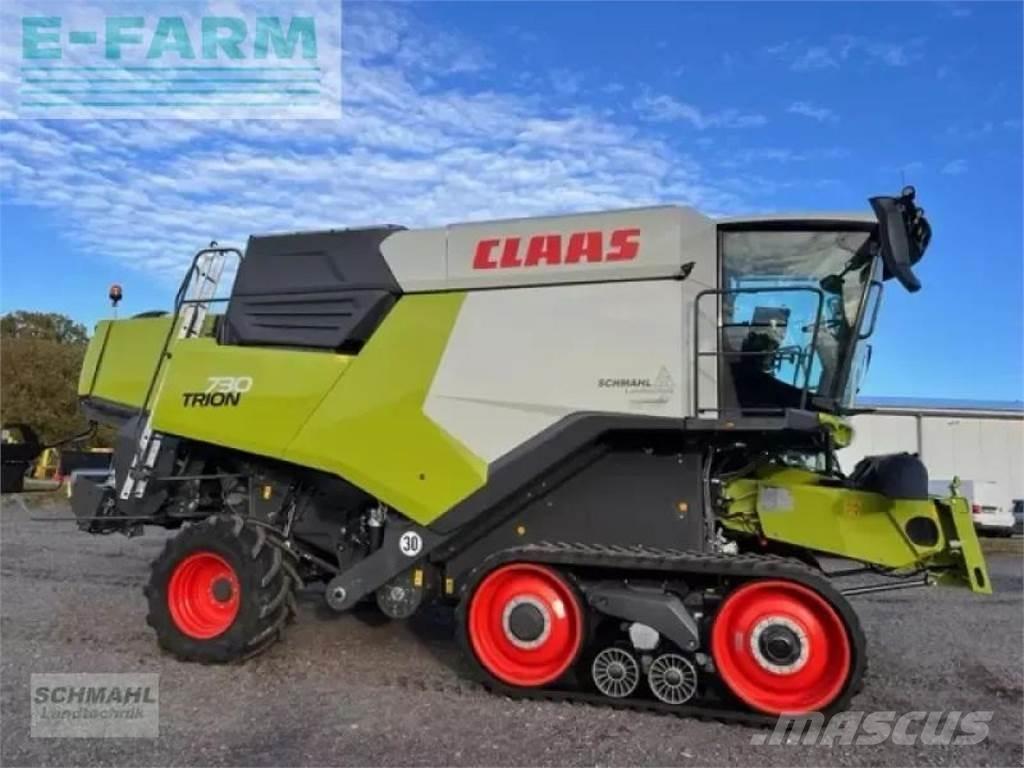 CLAAS trion 730tt 聯合收穫機