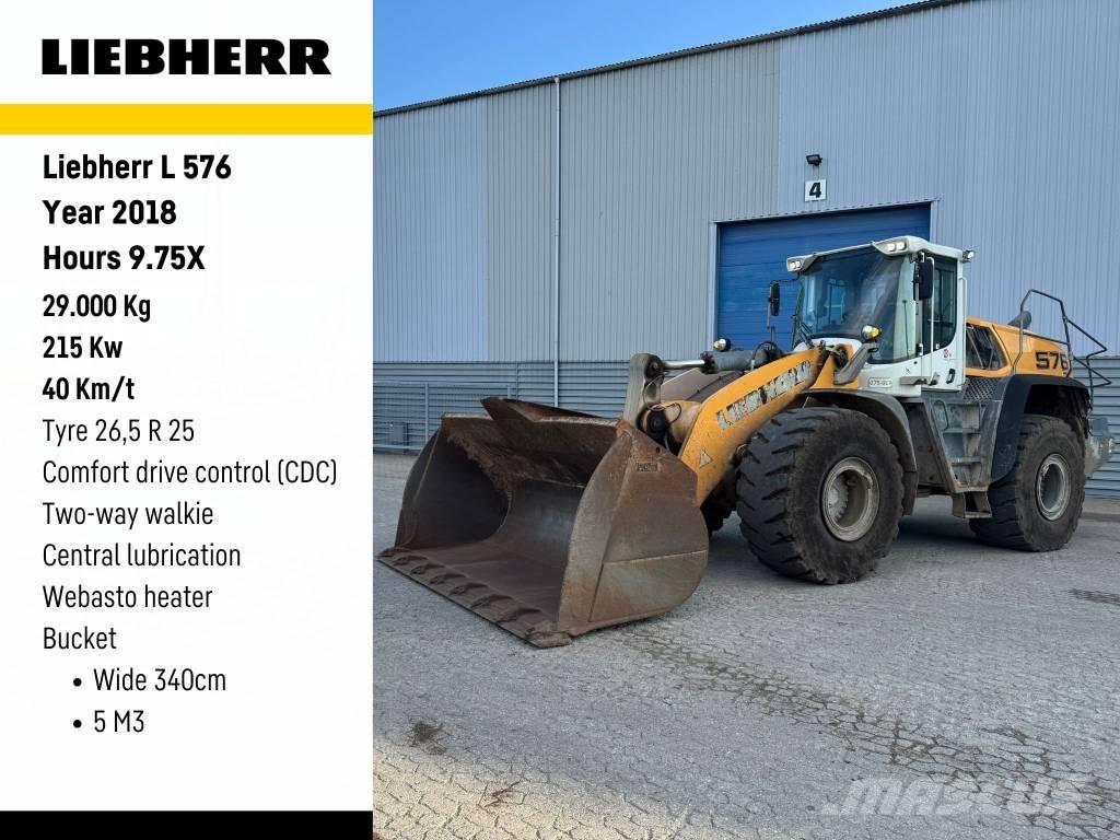 Liebherr L576 輪胎式裝載機