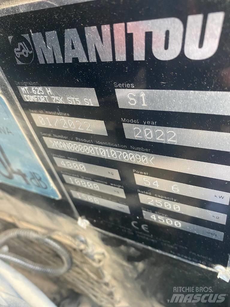 Manitou MT 625 H 伸縮臂操作車